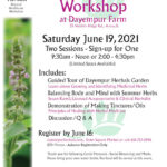 Annual Herbal Medicine Workshop