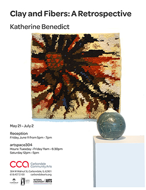 Clay and Fibers: A Retrospective by Katherine Benedict