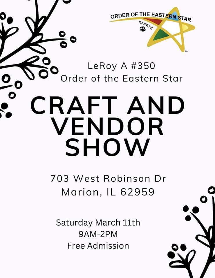 2023 LeRoy A #350 OES Craft and Vendor Show