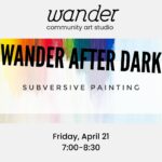 Wander After Dark: Subversive Painting