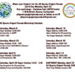 All Species Puppet Parade and Puppet Making Workshops