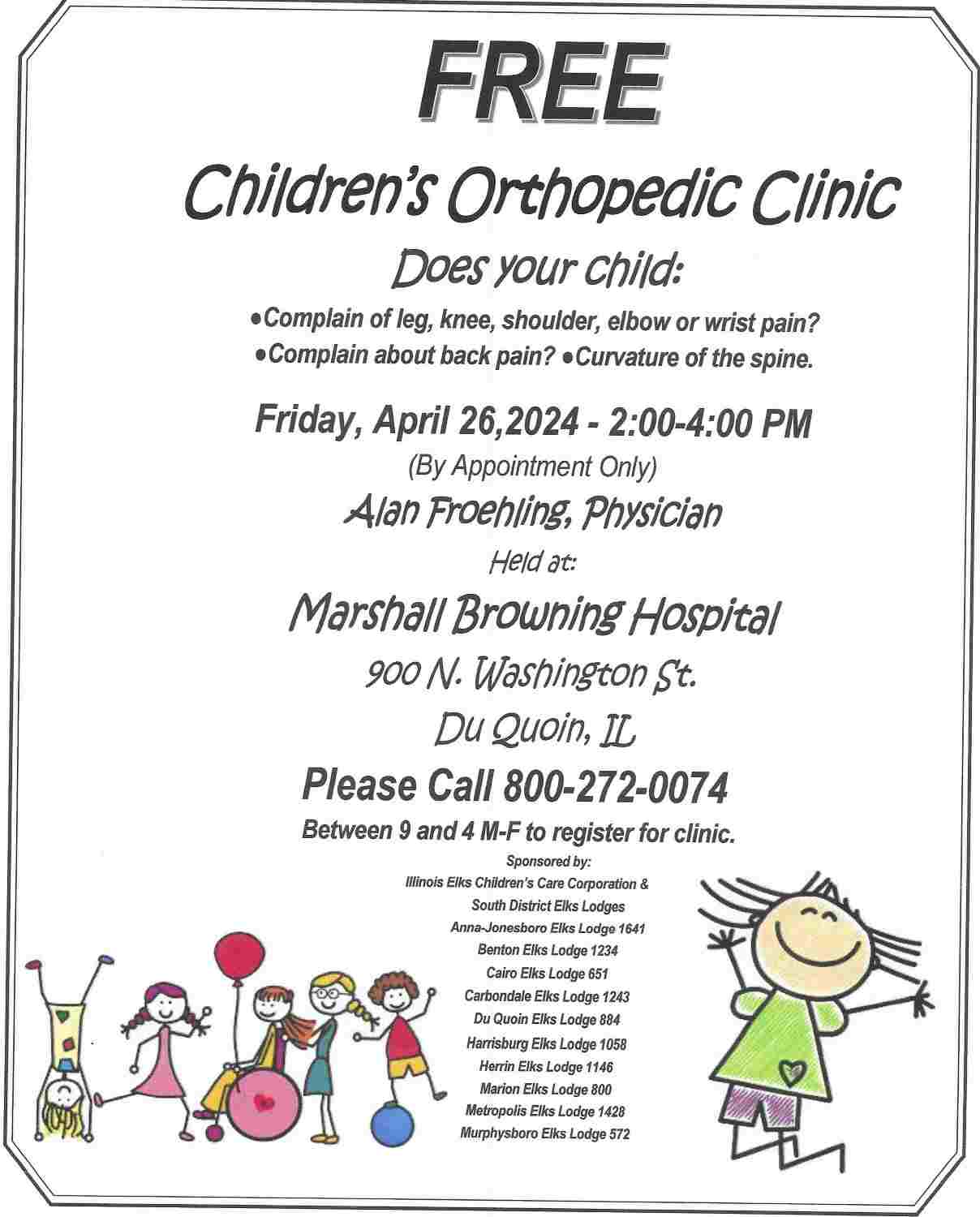 South District Elks Free Orthopedic Clinic