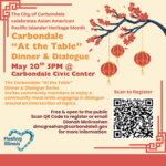 May Carbondale "At the Table" Dinner & Dialogue Event