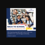 2025 Back to School - Teacher Gift Card Giveaway