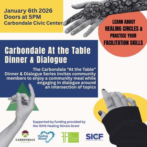 January Carbondale "At the Table" Dinner & Dialogue Event