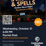 Carbondale Park District S’mores & Spells Outdoor Movie Night