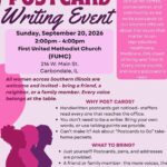 Postcard Writing Event