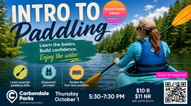 Carbondale Park District\'s Introduction to Paddling: Sunset Edition