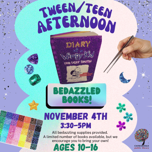 Tween-Teen Afternoon Book Bedazzling